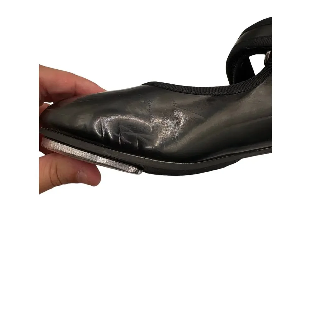 Black Mary Jane Tap Shoes Girls Size 2A Dance Recital Practice Performance Jazz
